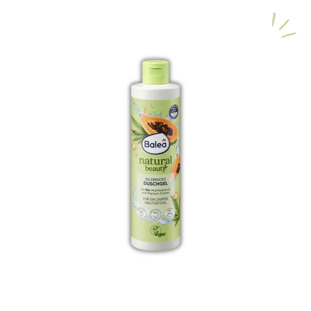 Gel douche aux graines de chanvre et papaye, 250 ml